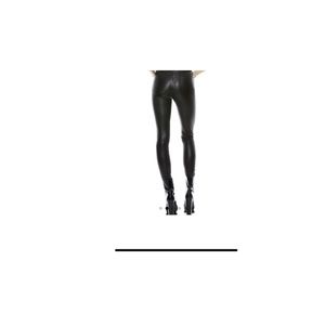 🖤Alice AND Olivia 🖤 faux leather pants trousers black fitted skinny sexy